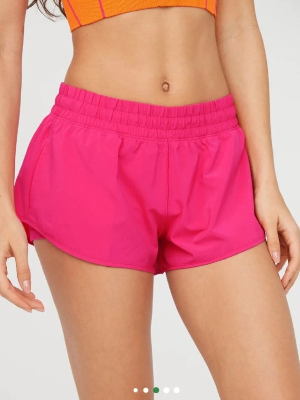 Offline By Aerie Short, Hot Pink, Low Rise, Small, 2’’ Inseam